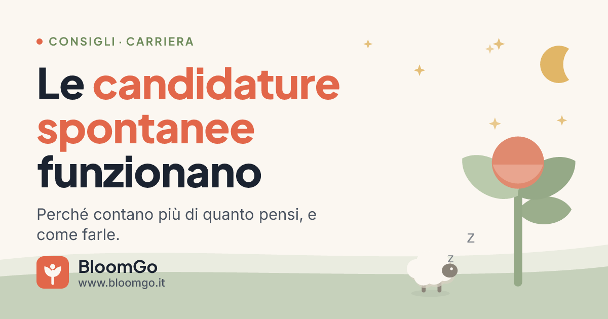 Copertina: Le candidature spontanee funzionano, perché contano più di quanto pensi.